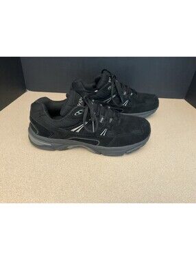 New! Womens Vionic 23WALK Black/Silver Athletic Walking Shoes. Size 8.5. Nice!!!